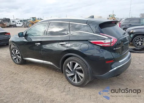 2017 Nissan Murano Platinum из США, поврежденный, VIN 5N1AZ2MG6HN195903
